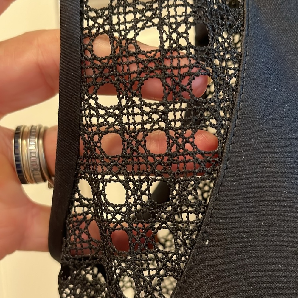 Lela Rose Black Fit and Flare Dress - Picture 8 of 8